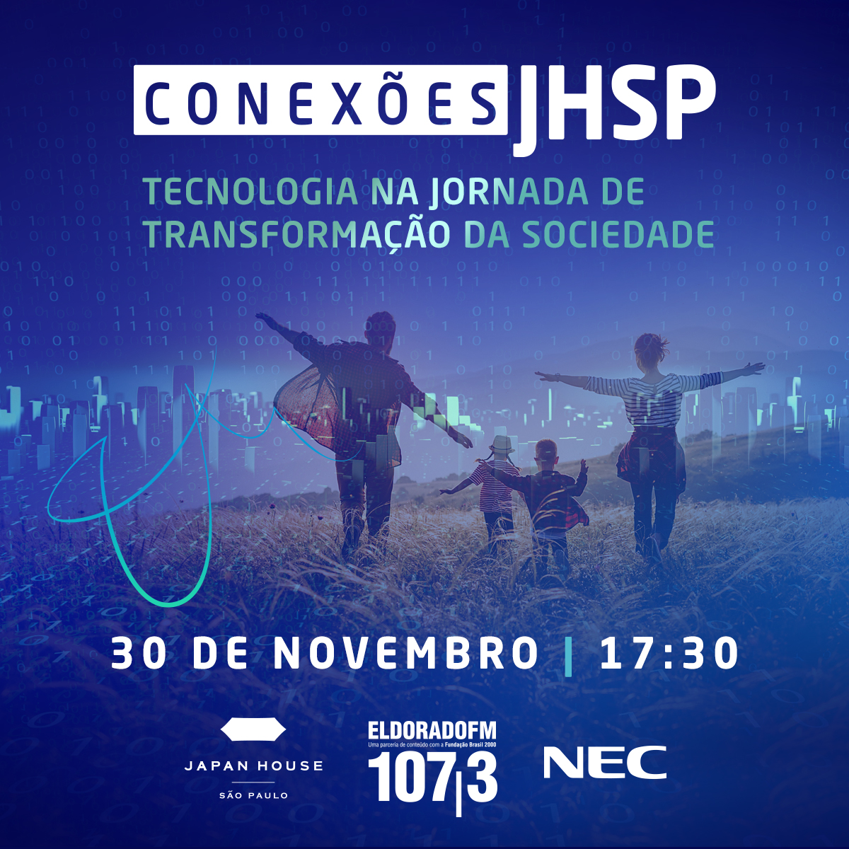 O papel da tecnologia na jornada de transformação da sociedade é o tema da próxima edição do Conexões Japan House São Paulo