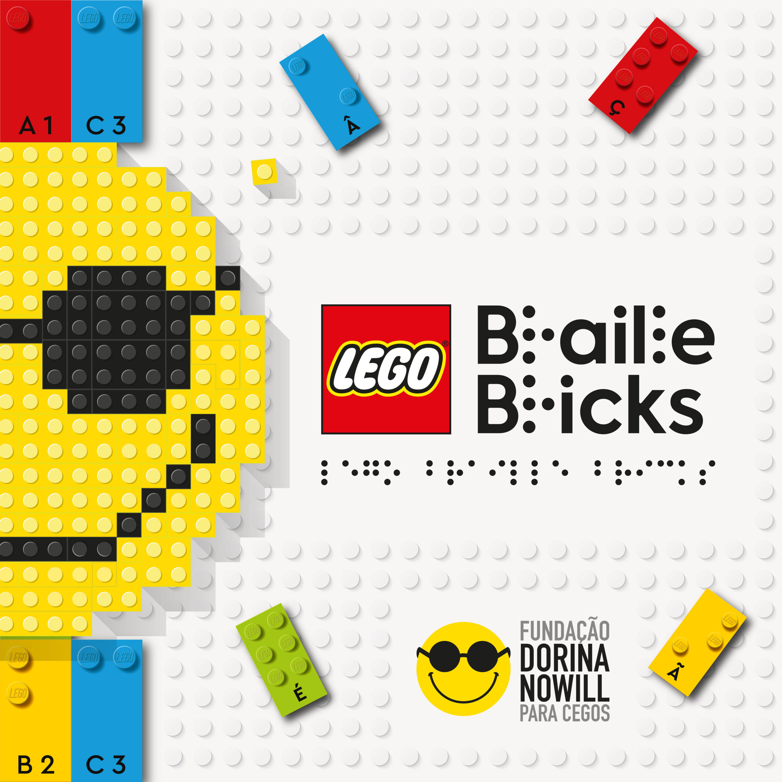 Educação inclusiva: Equipe LEGO Foundation visita a Fundação Dorina Nowill para Cegos