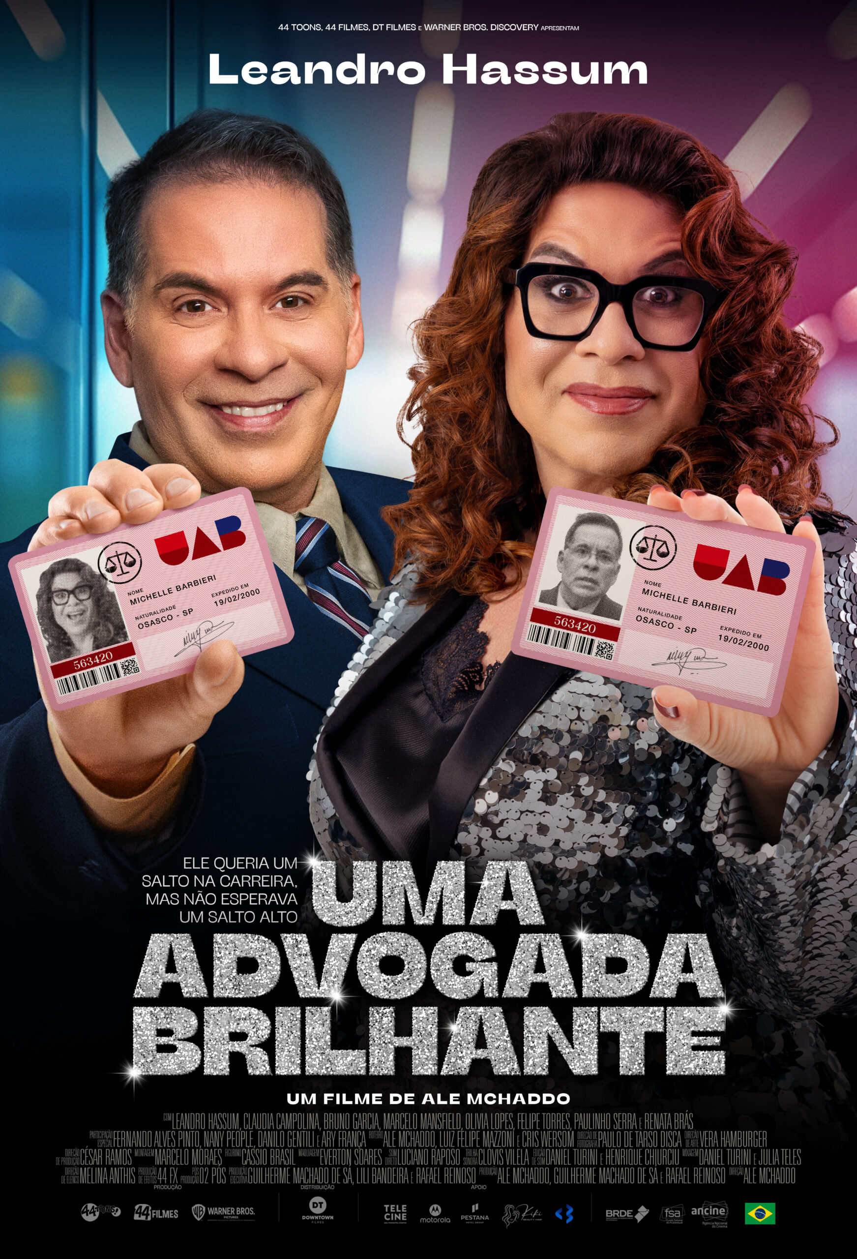 Comédia estrelada por Leandro Hassum, ‘Uma Advogada Brilhante’ ganha primeiro trailer
