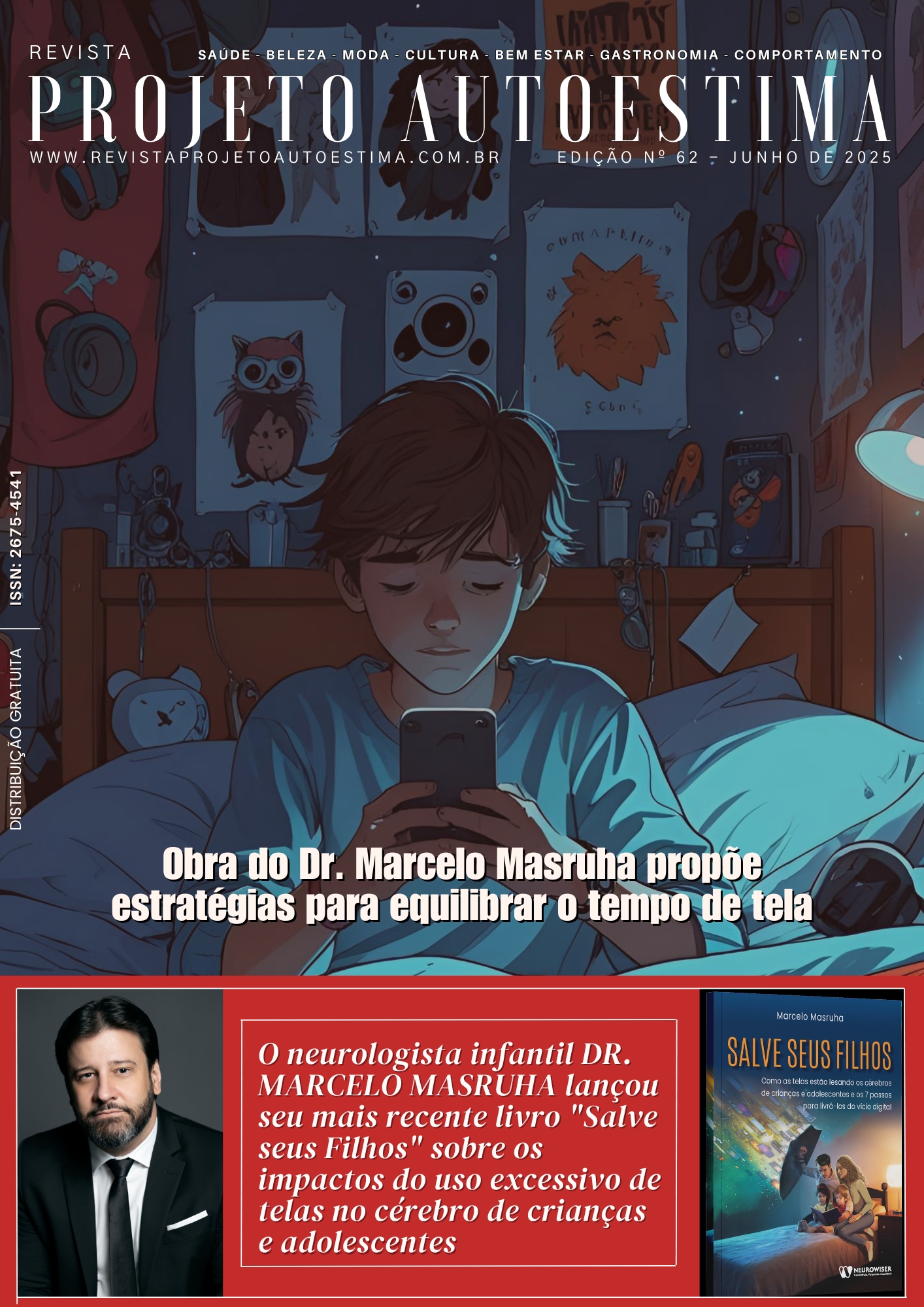 Já Está Disponível A Nova Edição Nº 62 (Junho25) Da Revista Projeto AutoEstima. Faça Download E Boa Leitura!
