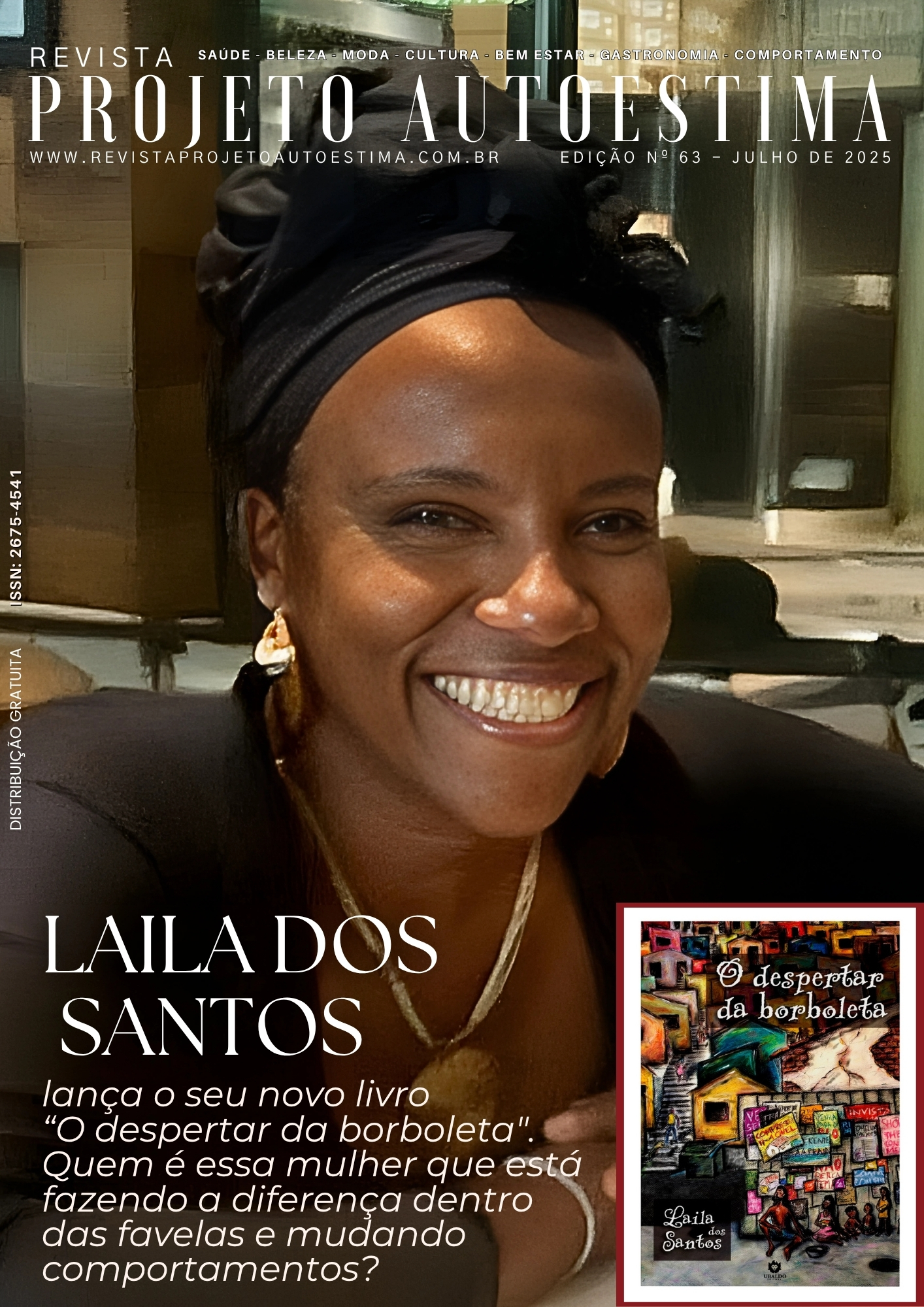 Já Está Disponível A Nova Edição Nº 63 (Julho/25) Da Revista Projeto AutoEstima. Faça Download E Boa Leitura!