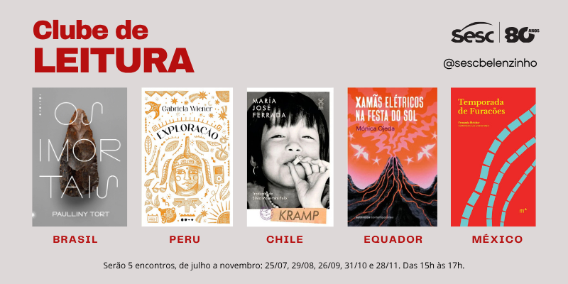 Clube de Leitura – Sesc Belenzinho | Edição 2026